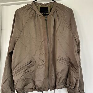 Banana Republic Women's Brown Bomber Jacket